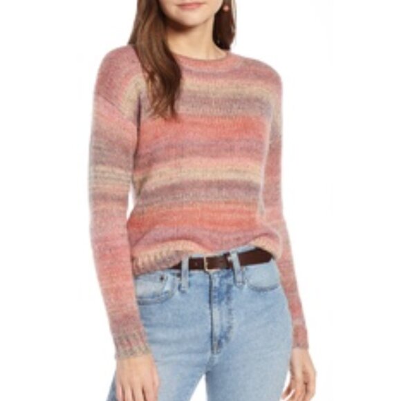 Something Navy Striped Sweater - Picture 1 of 4